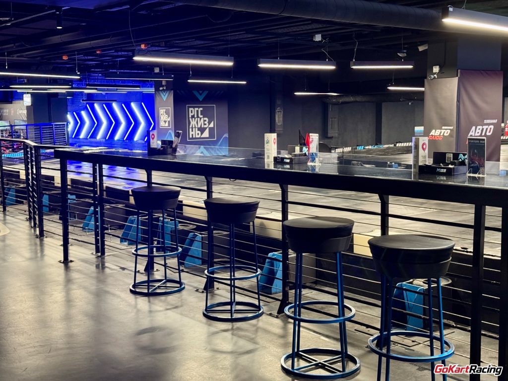 Вид на трассу Микс Электро картинг