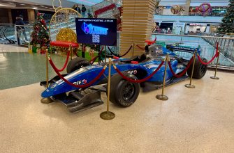 Vkarting авто формула-2 при входе в тц