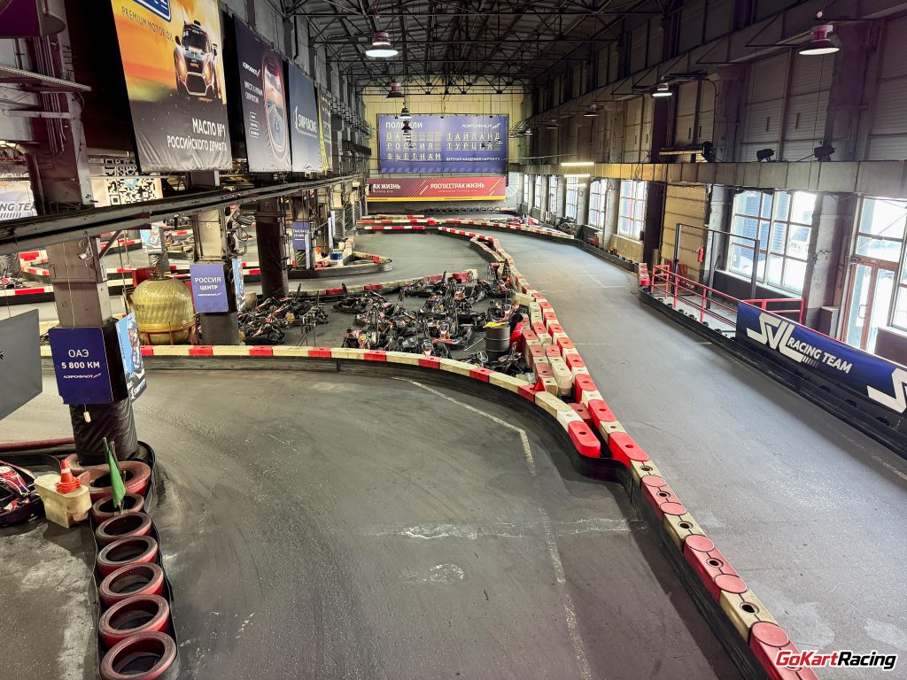 Микс Картинг трасса первый поворот