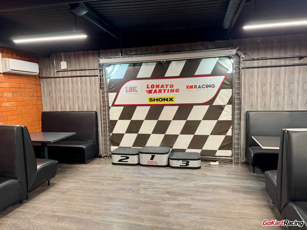 подиум в Lonato Karting