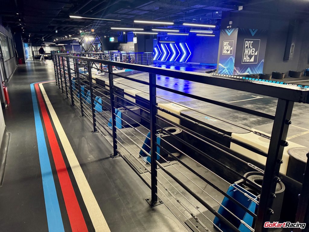 Вид на трассу Mix Electro Karting