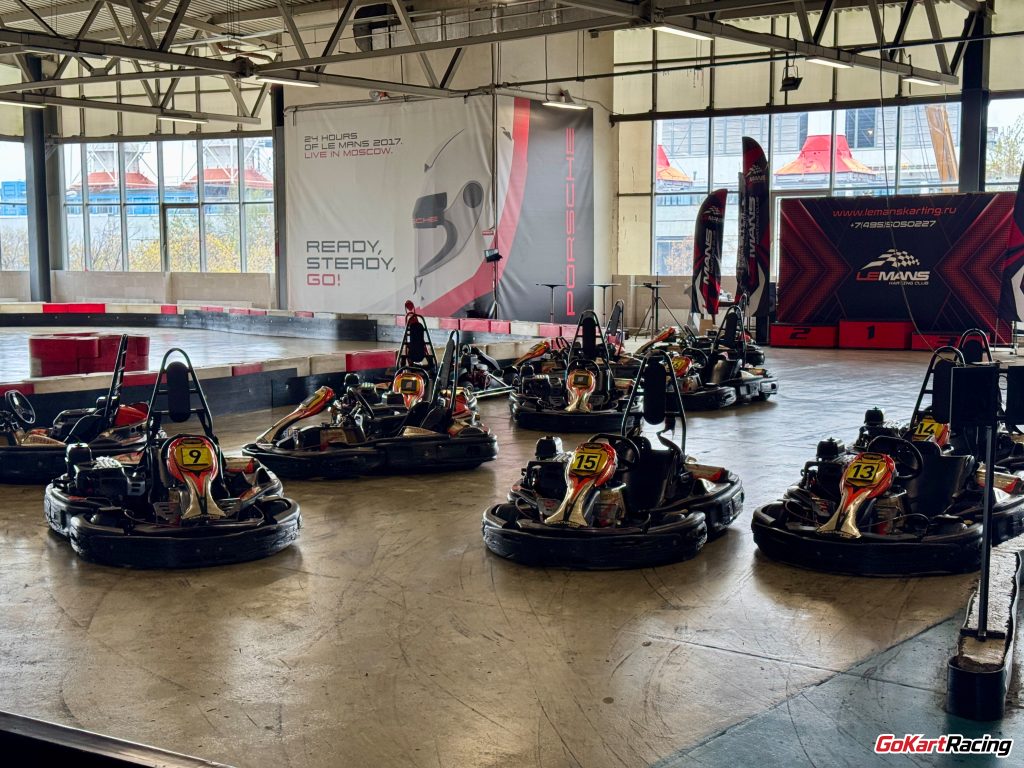 Клубные карты CRG на картинге Le Mans 